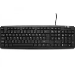 ETECH E-5050 USB YU crna tastatura (CYR)