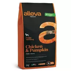 Alleva Natural PUPPY mini – PIŠČANEC & BUČA