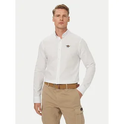 Aeronautica Militare Srajca 262CA1320UCT03532 Bela Regular Fit