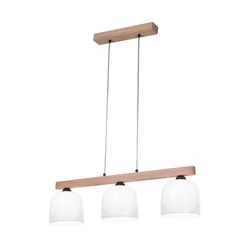 Kolarz A1352.83.W - Luster na sajli NONNA 3xE27/60W/230V hrast/bela
