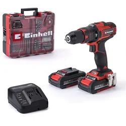 Einhell Akumulatorska bušilica set TE-CD 18/40 Li-i +64 (2x2,0Ah)