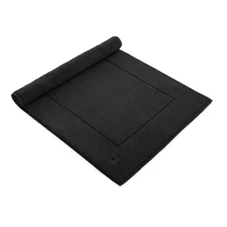 Möve Kopalniška preproga ESSENTIAL črna, 60x100 cm