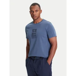 Guess Majica M5YI67 KBW41 Modra Regular Fit