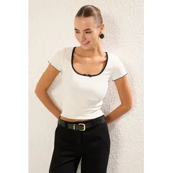 Trendyol Milla Ženska bluza, Krem