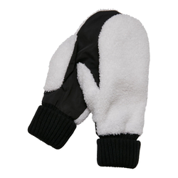 Basic Sherpa gloves black/white