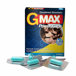 Kapsule za moške G-MAX Power 5 kapsul po 450 mg