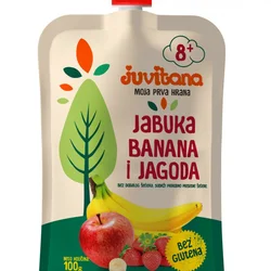Juvitana pouch jabuka banana i jagoda 100g