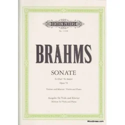 BRAHMS:SONATE G-DUR OP.78 FOR VIOLA AND PIANO