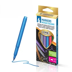 S-Cool Set flomestera Metalik SC1382, 12 komada