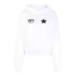 Chiara Ferragni Ženski duks 74CBIT10-CFT02-003, Beli
