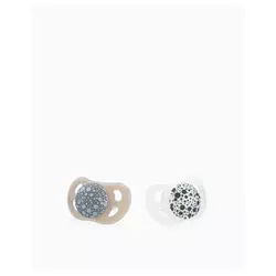 TWISTSHAKE 2 X VARALICA 0-6 PASTEL GREY WHITE