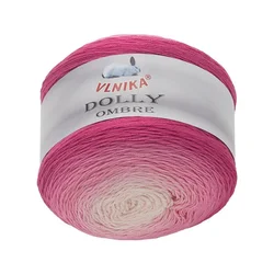 Preja DOLLY OMBRE - 250g / 875 m - roza