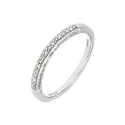 DIAMANT LETERNEL Prstan srebrna