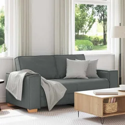 Dvosjed Sofa Tamno siva 180x78x84 cm Tkanina