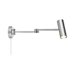 Markslöjd 109182 - LED prigušiva zidna lampica ARLO LED/4,9W/230V hrom