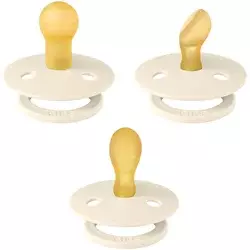 BIBS Try it Cucle, 0-6m, 3 komada, Ivory