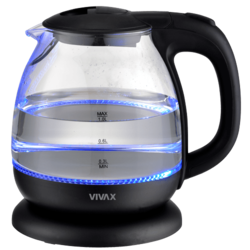 VIVAX WH-100G Kuvalo za vodu, 1100 W, 1 l, Crno