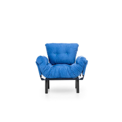 ATELIER DEL SOFA Fotelja Nitta Single Blue