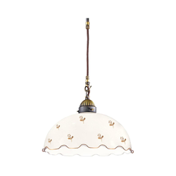 Kolarz 731.30.161 - Luster na sajli NONNA 1xE27/75W/230V, prečnika 30 cm, u obliku cveta, ružičasto zlato