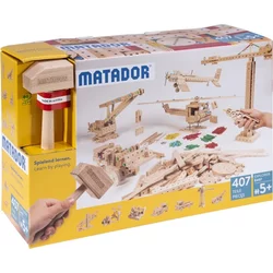 Matador Konstruktor set Istraživač E407, Drveni