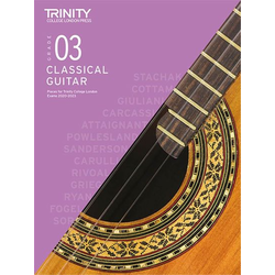 TRINITY COLLEGE GUITAR EXAM PIECES 2020-2023 GRADE 3