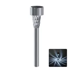 Aigostar - LED solarna svetiljka LED/2V IP44 40 mAh matni hrom