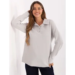 Blouse-LK-BZ-510126.00-light grey