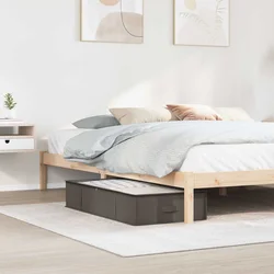 Kutija za pohranu s prozirnim prozorom na vrhu 2 pcs Siva