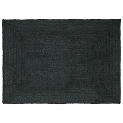 Tepisi za područja Pravokutni Tamnosiva 240 x 340 cm Juta