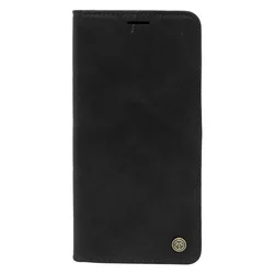 Maska za telefon LEATHER RETRO FLIP za Samsung A73, Crna