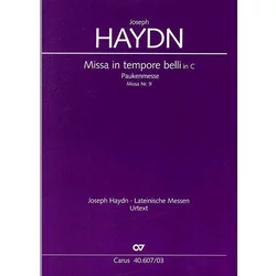 HAYDN:PAUKENMESSE VOCAL SCORE