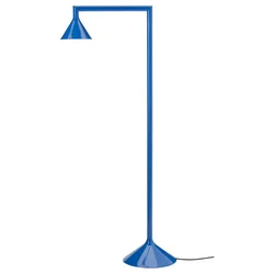 IKEA PS 2026 Podna indirektna svetiljka, plava, 182 cm