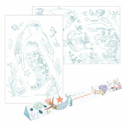 Pobarvanke Mermaid – Meri Meri