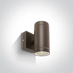 ZIDNA SVJETILJKA 2×GU10/35W/230V IP54 SMEĐA