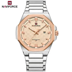 Sat NAVIFORCE ST-38658 - Srebrna / Ružičasta KP38658