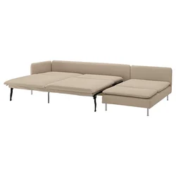 SÖDERHAMN Sofa ležaj 4-sed, s lenjivcem bez stranice/Kelinge bež