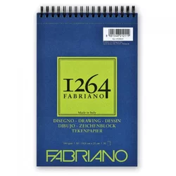 Blok Drawing spirala gore A5 30L 180g (natural grain) 1264 Fabriano 19100645