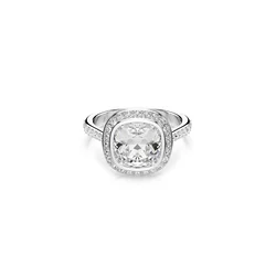 Swarovski prstan ženski kovinski s kristalom UNA