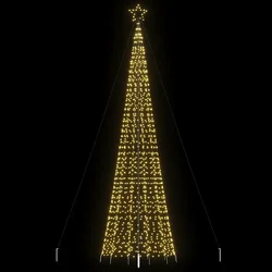 LED božićno drvce sa šiljcima 1534 LED toplo bijelo 500 cm