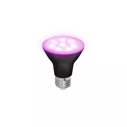 LED sijalica za uzgoj biljaka PLANTY E27/7W/230V 1200K crna