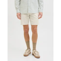 JJ Rebel by Jack & Jones chino šorc Sharp za muškarce, krem, XXL