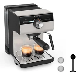 Krups Espresso aparat za kafu XP381B10, 15 bara