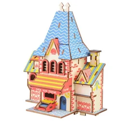 Čarolijashop 3d drvena slagalica - Vila cveća ( 422)