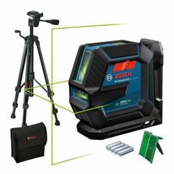 BOSCH plavi alat GLL 2-15 G samonivelišući laser sa stativom za linije sa zelenim zrakom