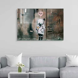 Wallity Slika od kalenog stakla 45x65cm