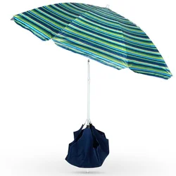 shumee Dežnik za na plažo s podstavkom 147 cm