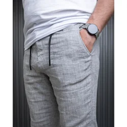 Denistar Muške pantalone 100-2734 Regular, Svetlo sive
