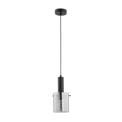 Luster na kablu CELIA 1xE27/60W/230V crni