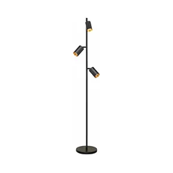 Podna lampa MARIBEL 3xGU10/12W/230V crna