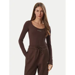 Guess Bodi V6BP12 K6916 Temno rjava Slim Fit